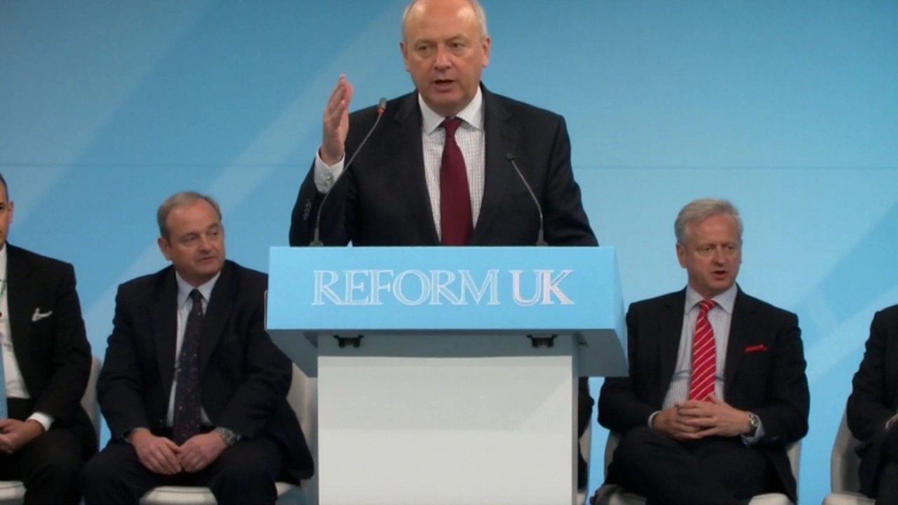 Reform UK: No evidence its policing lead barred Tommy Robinson or Boris Johnson